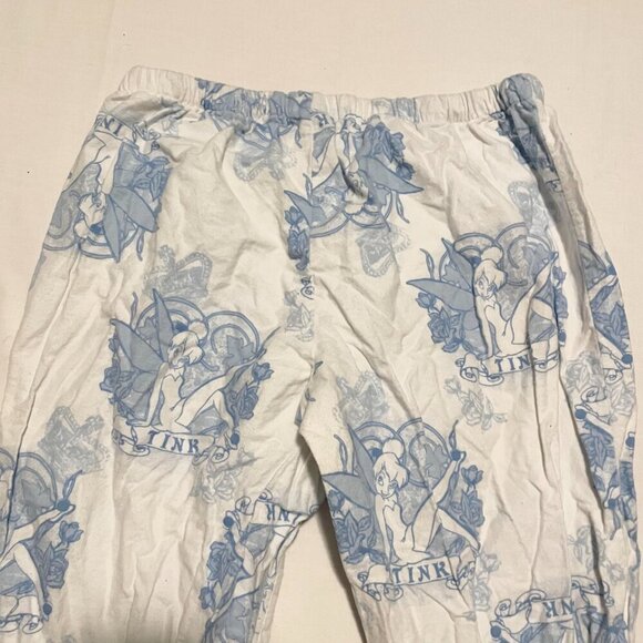 Disney Fairies Tinkerbell Pajama Bottoms Womens Size XL Whimsical Fairy - Picture 12 of 16